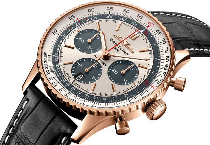 BREITLING百年靈X星宇航空Navitimer B01聯名腕錶