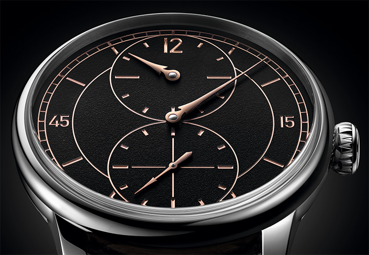 LOUIS ERARD Le Régulateur Gravé Noir腕錶