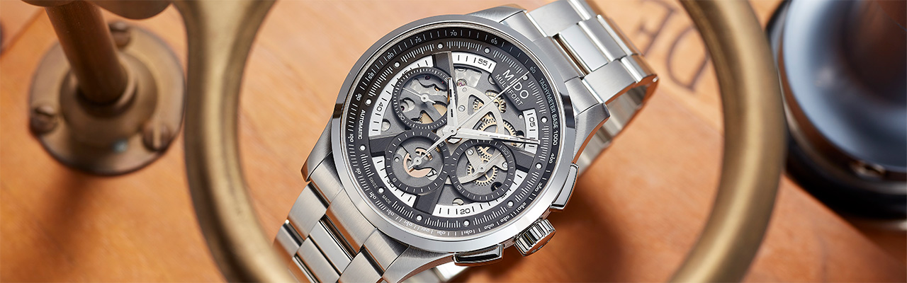 美度錶MIDO Multifort鏤空計時碼錶