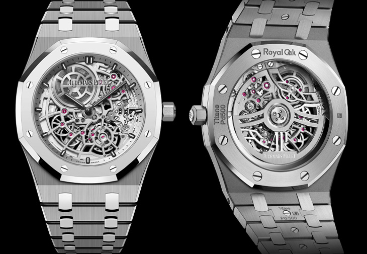 AUDEMARS PIGUET愛彼Royal Oak鏤空腕錶Jumbo