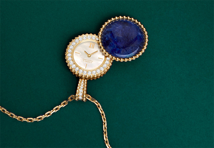 VAN CLEEF & ARPELS梵克雅寶Perlée secret吊墜錶