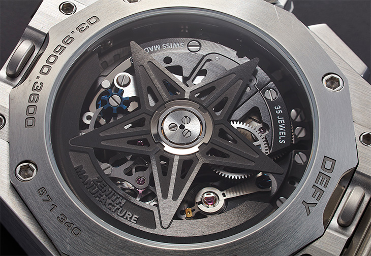 ZENITH真力時Defy Skyline天際線鏤空計時腕錶