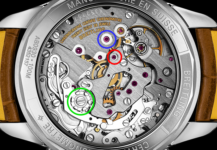 百年靈BREITLING B09機芯
