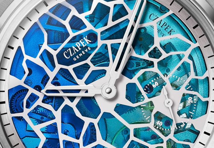 CZAPEK & CIE Antarctique Plique-à-Jour鏤空琺瑯腕錶