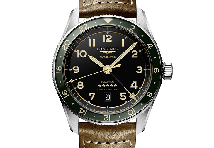 LONGINES浪琴表先行者系列Zulu Time腕錶