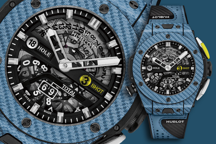 宇舶HUBLOT Big Bang Unico Golf晴空藍高爾夫腕錶