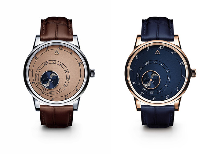 TRILOBE Les Matinaux系列L’Heure Exquise月相腕錶