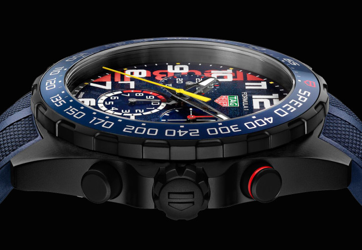 TAG Heuer泰格豪雅TAG Heuer Formula 1 x甲骨文紅牛車隊限量版計時腕錶