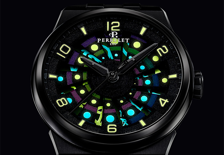 PERRELET沛力錶Turbine旋風系列腕錶Perrelet X The Dial Artist - Time For Art Edition
