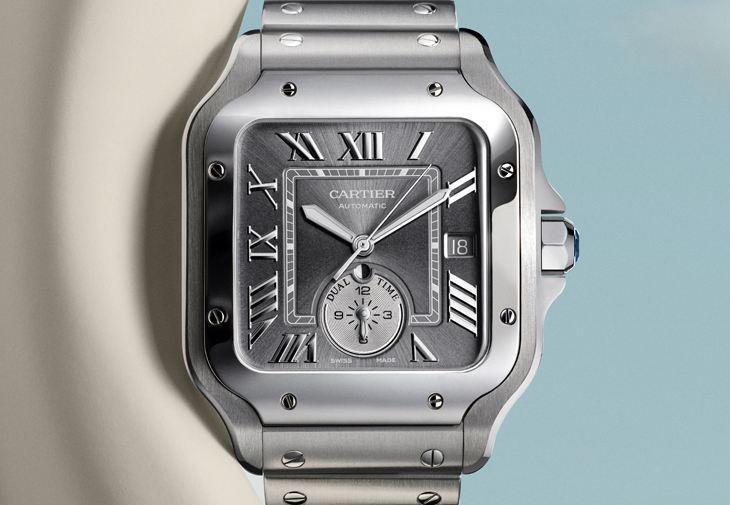 CARTIER Santos GMT