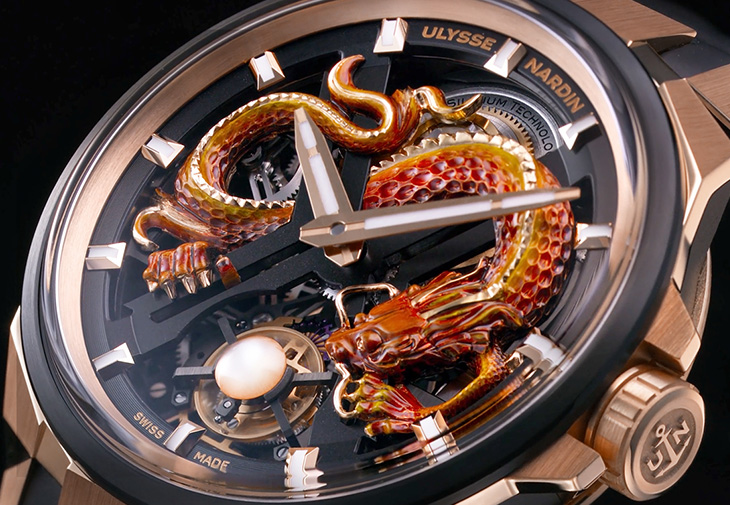 雅典錶ULYSSE NARDIN Blast［Tourbillon Dragon］