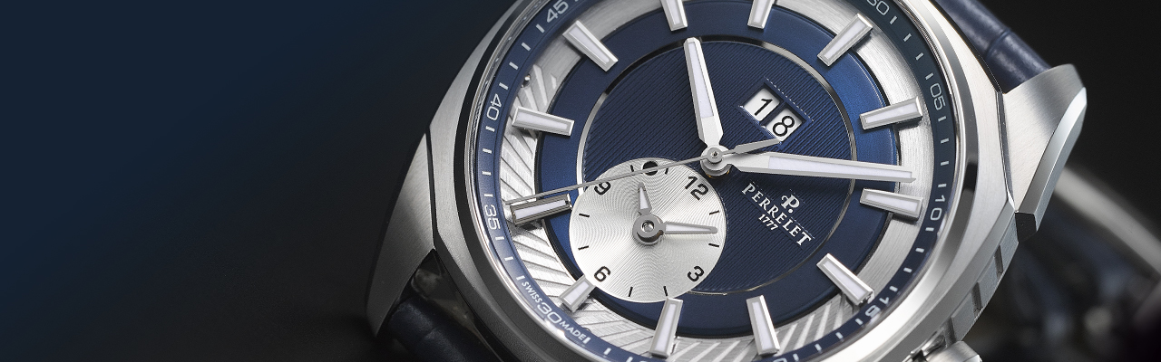 PERRELET 沛力錶The Lab Peripheral環形動力雙時區腕錶