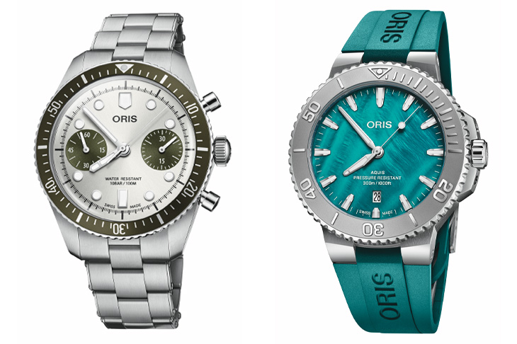 經典與環保並行：ORIS  Aquis 紐約港限量錶 II 與Divers Sixty-Five 新款報到