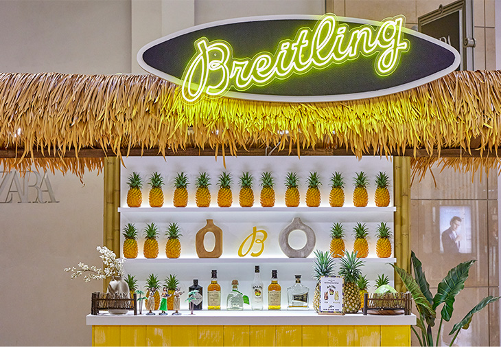 BREITLING百年靈台北101快閃店