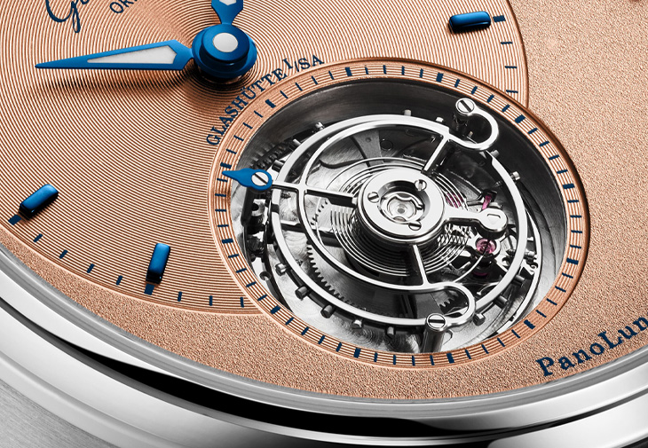 Glashütte Original格拉蘇蒂原創偏心PanoLunarTourbillon偏心月相陀飛輪腕錶