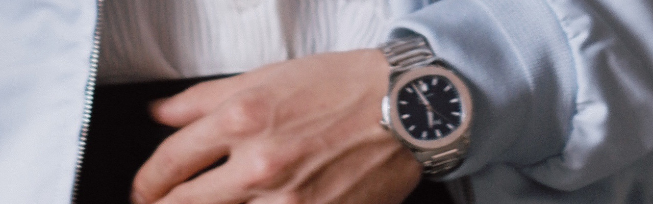 伯爵Polo系列伯爵藍精鋼自動上鍊腕錶