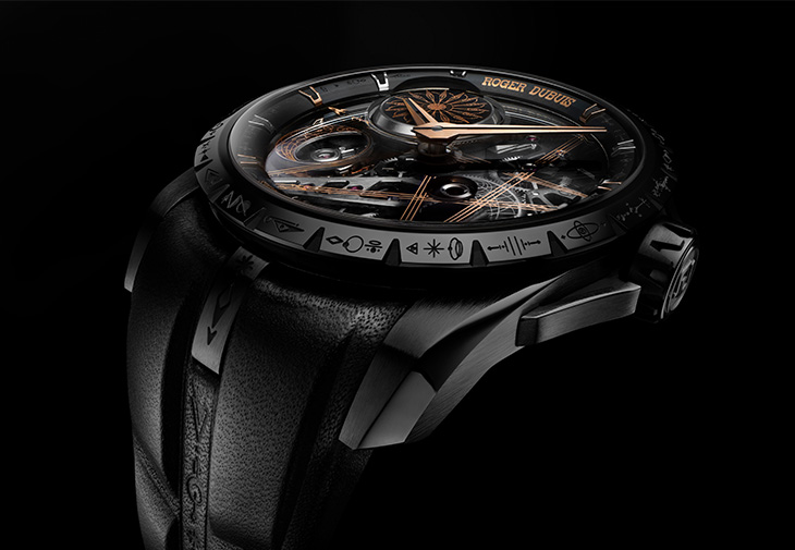 羅杰杜彼ROGER DUBUIS Excalibur Dr. Woo Monobalancier王者系列單擺輪腕錶Dr.Woo特別版