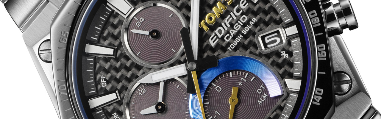 卡西歐EDIFICE x TOM'S聯名錶