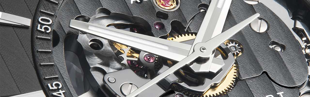 美度表先鋒系列鏤空腕錶