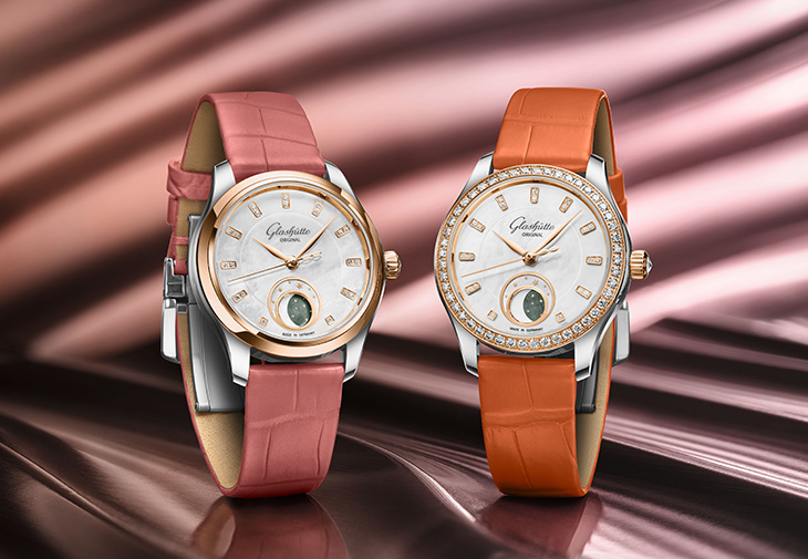 GLASHÜTTE ORIGINAL格拉蘇蒂原創Serenade Luna小夜曲月相腕錶