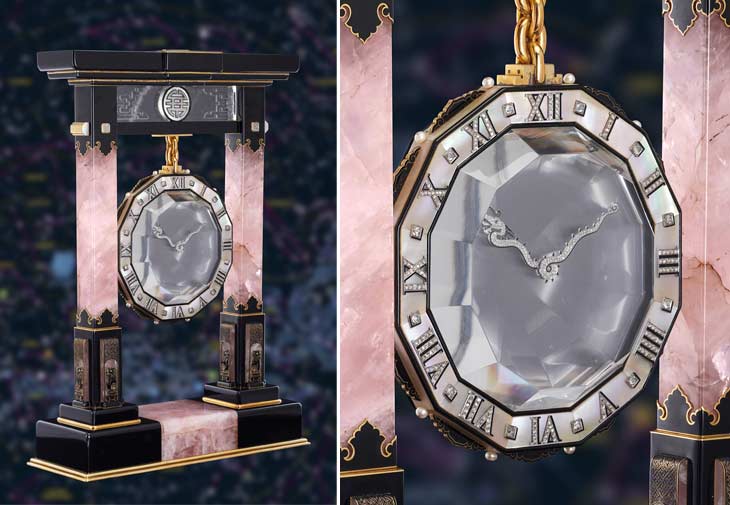 CARTIER Portico Mystery Clock神祕鐘