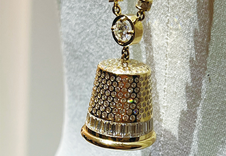 CHANEL香奈兒Couture頂針長項鍊錶