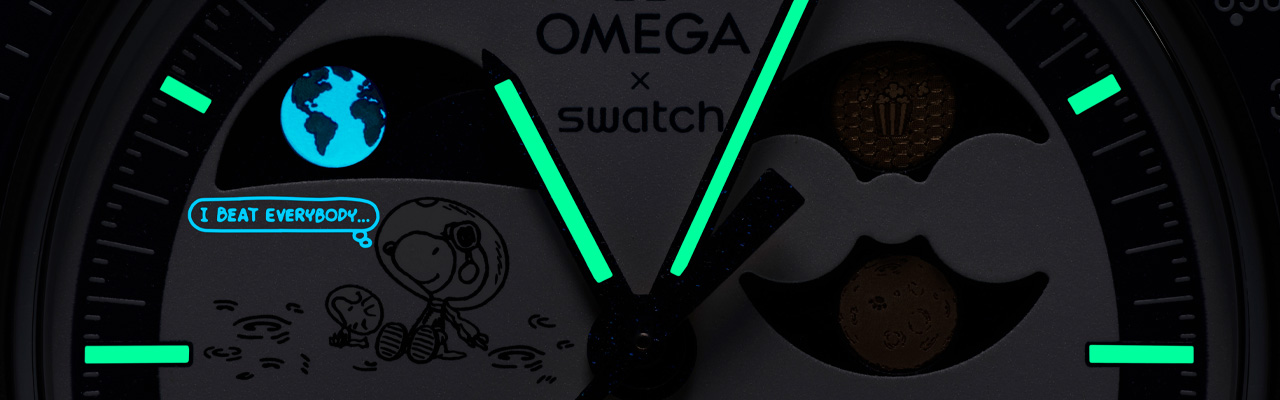 Swatch Mission To Earthphase – Moonshine Gold 腕錶