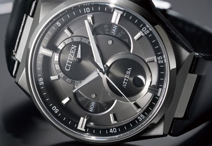 CITIZEN光動能月相腕錶