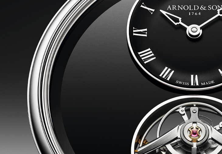 ARNOLD & SON亞諾錶Ultrathin Tourbillon縞瑪瑙腕錶