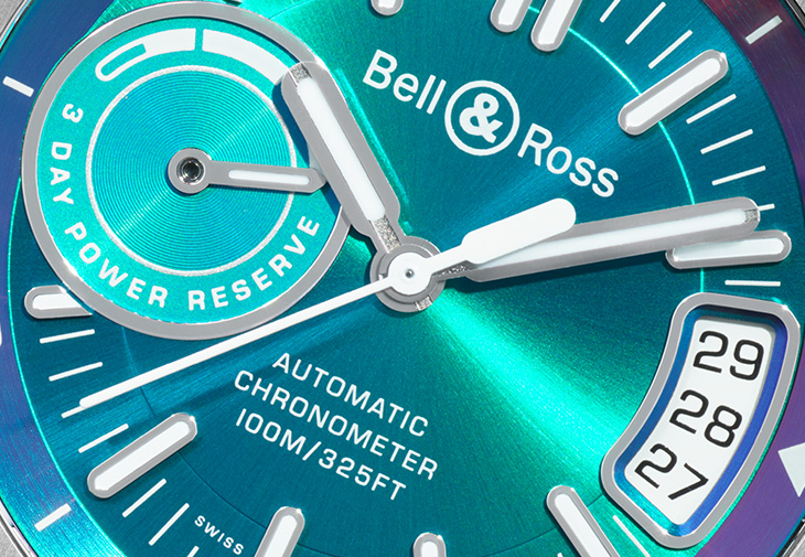 BELL & ROSS柏萊士BR-X5 Iridescent腕錶