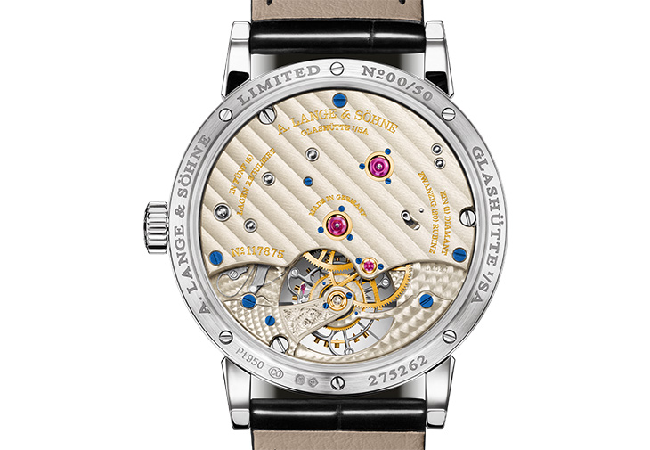 A. LANGE & SÖHNE朗格1815 Tourbillon陀飛輪鉑金腕錶