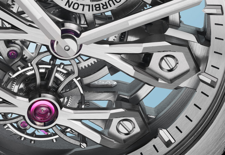 GIRARD-PERREGAUX芝柏表Laureato桂冠三金橋陀飛輪腕錶