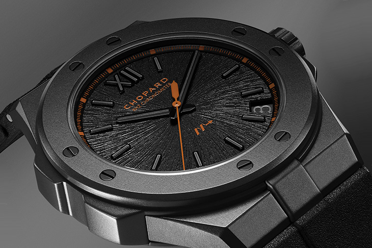陶瓷鈦金屬錶殼、機芯   CHOPARD Alpine Eagle 41 SL Cadence 8HF高振頻腕錶