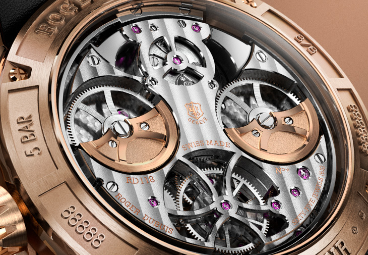 羅杰杜彼ROGER DUBUIS王者系列大複雜功能限量腕錶
