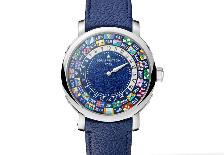 LOUIS VUITTON路易威登Escale Worldtime陀飛輪腕錶