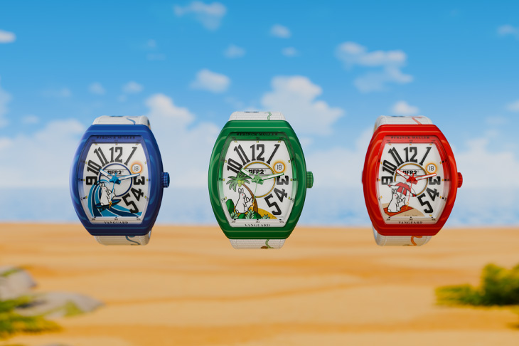 叛逆兔子放膽玩！再創三款FRANCK MULLER x #FR2 Vanguard Beach限量錶