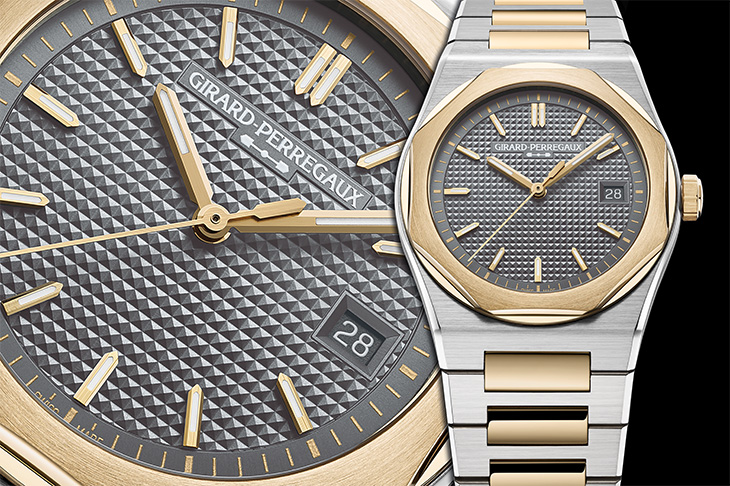 新一代矽擒縱自製機芯／芝柏表Laureato桂冠系列 50週年紀念款腕錶