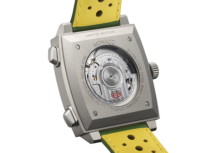 TAG HEUER泰格豪雅Monaco計時腕錶賽車綠限量版