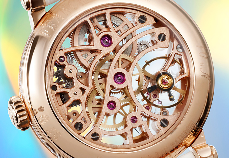 FRANCK MULLER法穆蘭Round Skeleton Baguette 31腕錶