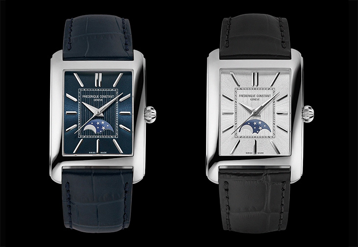 FREDERIQUE CONSTANT康斯登Classics Carrée長方形月相腕錶