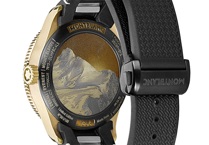 萬寶龍MONTBLANC 1858系列Geosphere世界時間腕錶