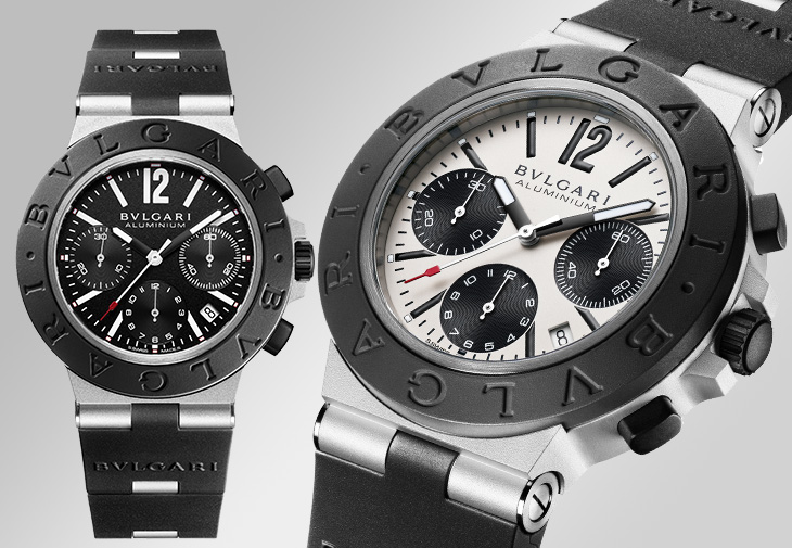 寶格麗Bulgari Aluminium計時腕錶