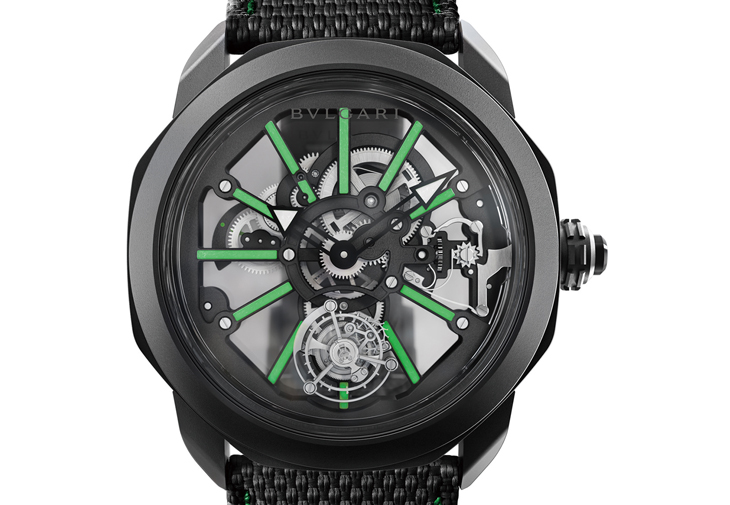 寶格麗BVLGARI Octo Roma Striking Tourbillon Saphir