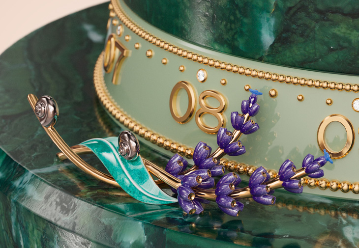 VAN CLEEF & ARPELS梵克雅寶Brassée de Lavande自動機械裝置