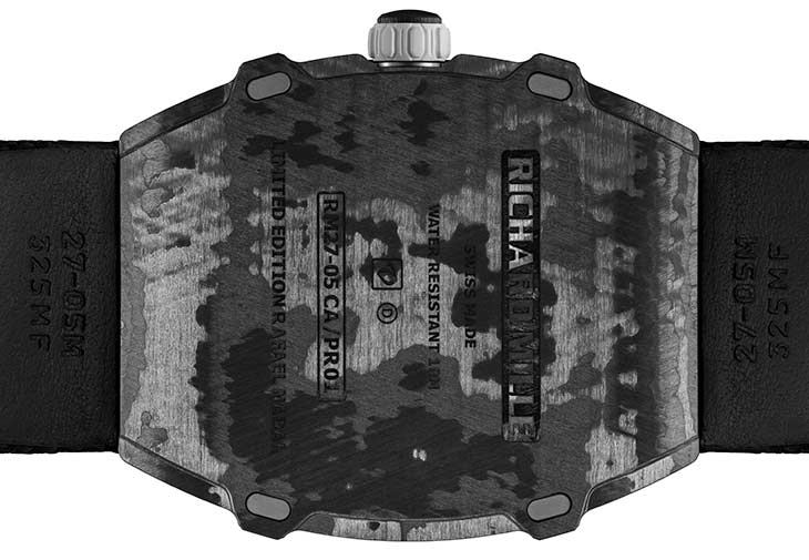 RICHARD MILLE 2024年RM 27-05 Rafael Nadal飛行陀飛輪X形紋理