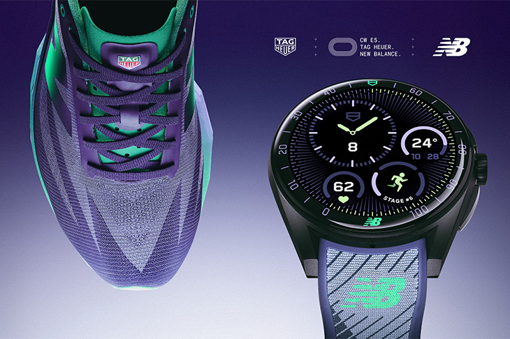 TAG Heuer × New Balance  手錶、跑鞋一起登場！泰格豪雅Connected Calibre E5智能腕錶