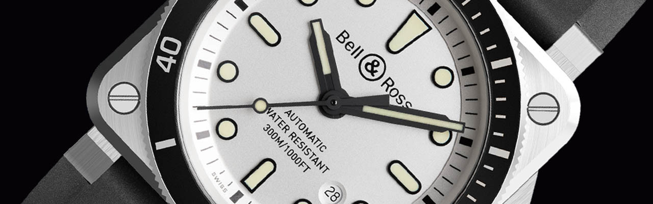 BELL & ROSS BR 03-92 Diver White