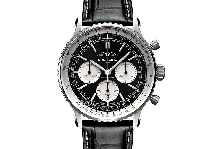 BREITLING百年靈Navitimer B01 Chronograph 43航空計時腕錶