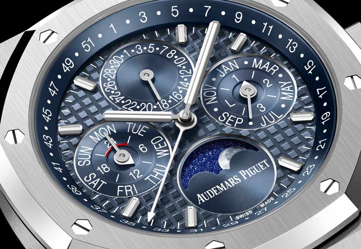 AP 7138機芯愛彼皇家橡樹萬年曆