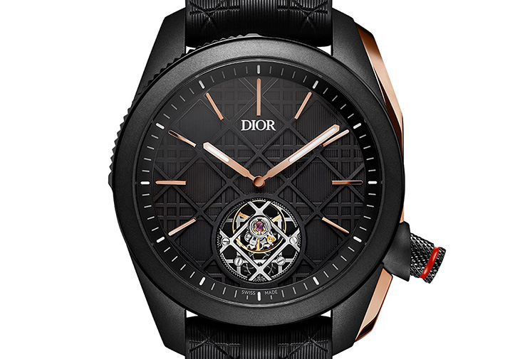 DIOR迪奧CHIFFRE ROUGE 41mm自動上鍊陀飛輪腕錶